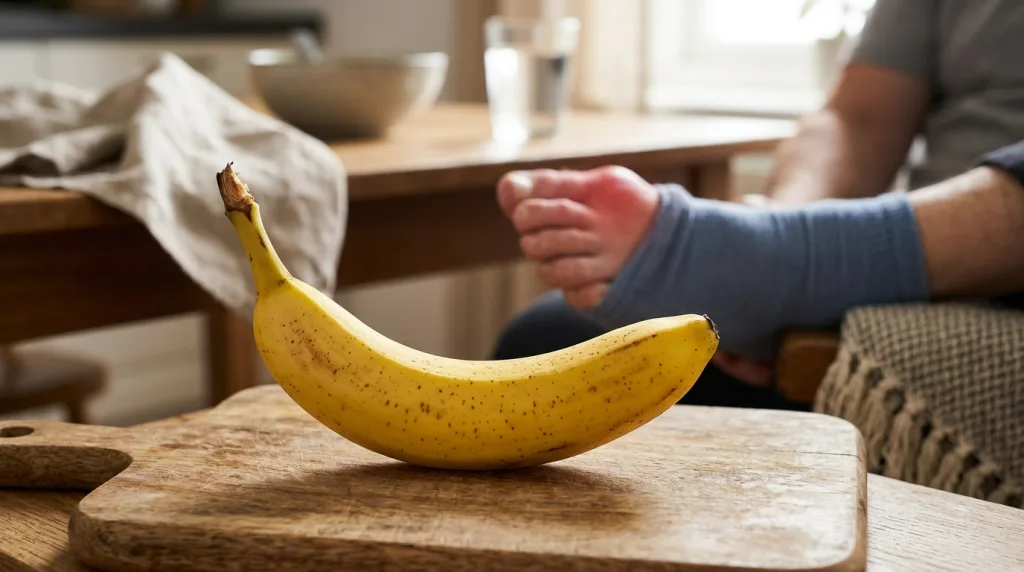 découvrez comment la banane peut aider à soulager les douleurs liées à la crise de goutte grâce à ses propriétés bénéfiques pour la santé.
